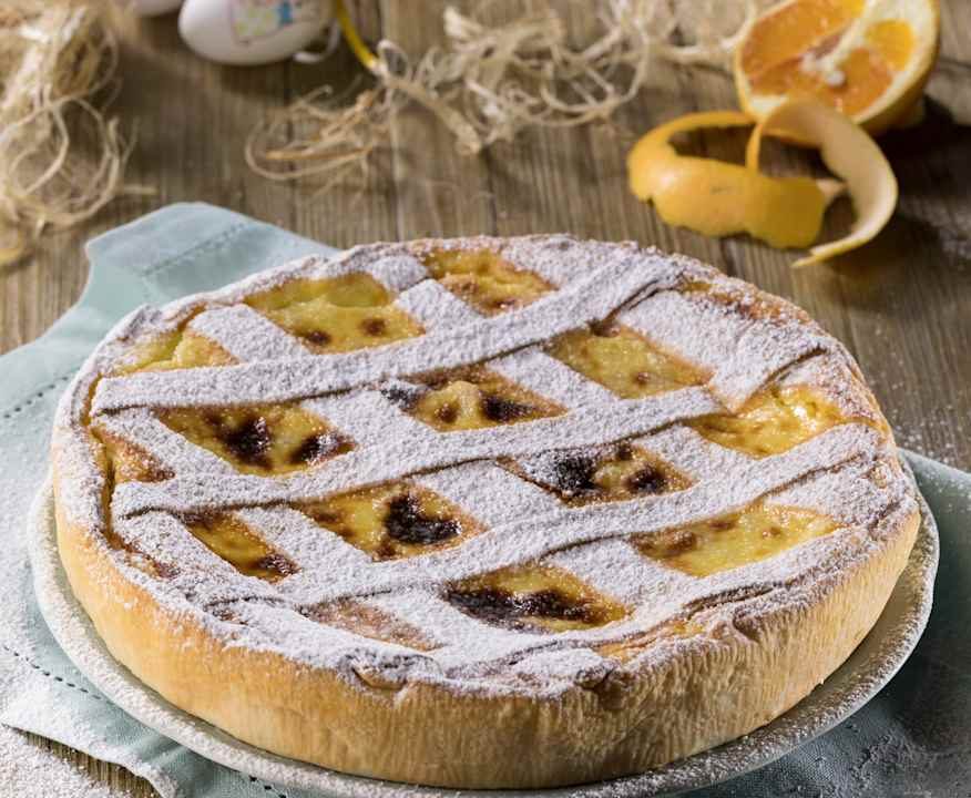 Pastiera fiori d'arancio Low Carb