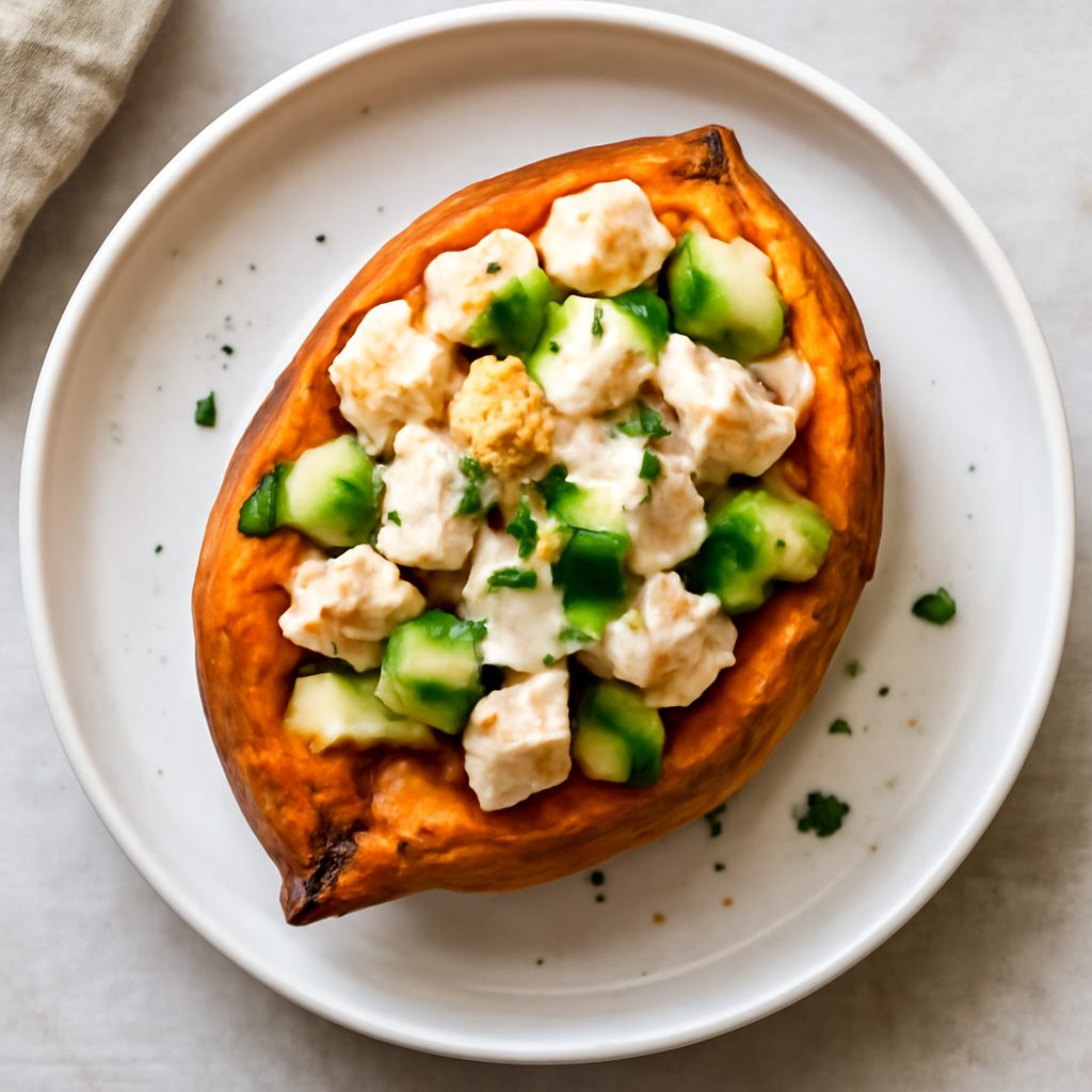 Patata Dolce Proteica al Forno - Versione Low-Carb Fit
