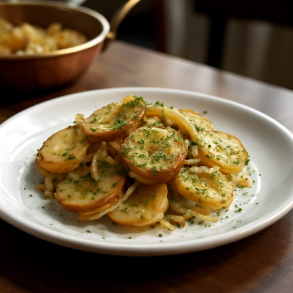 Patate alla Lionese