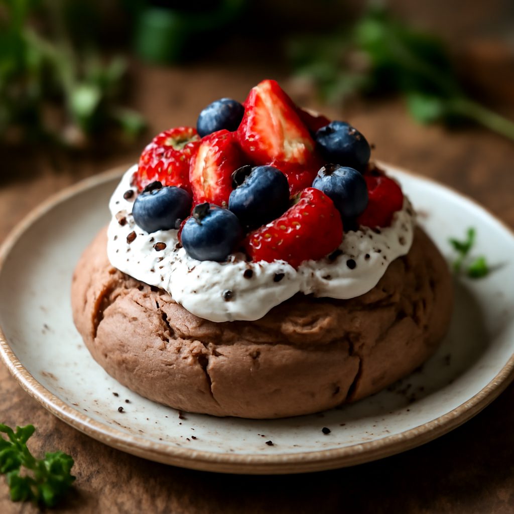 Pavlova al Cacao Protein