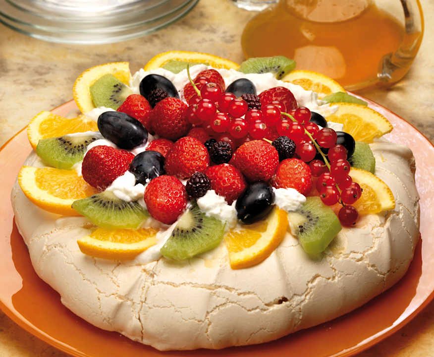 Pavlova frutti rossi (senza panna) Low Fat