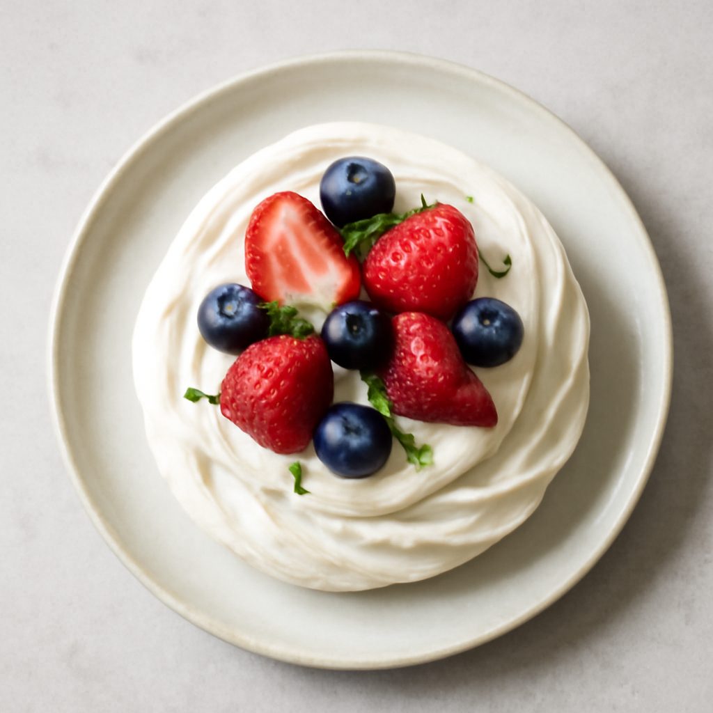Pavlova con Pere all'Arancio