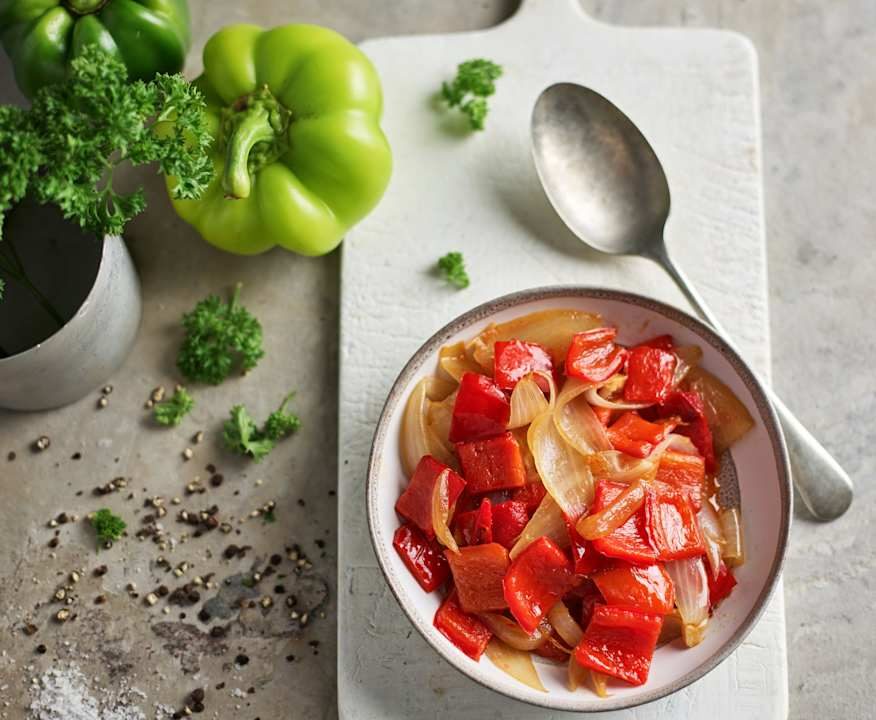 Peperoni e cipolle insaporite Protein
