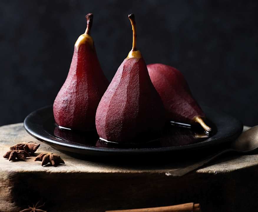 Pere al vino rosso a Cottura Lenta Protein