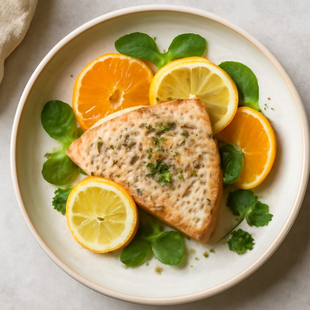 Pesce spada agli agrumi sottovuoto proteico low-carb