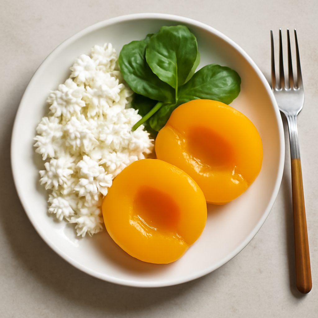 Pesche Sciroppate Low Carb