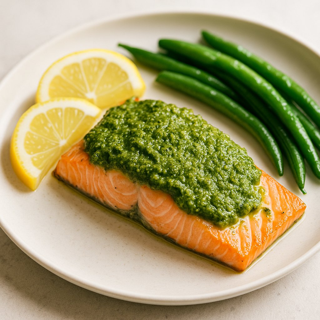 Pesto Salmon Protein