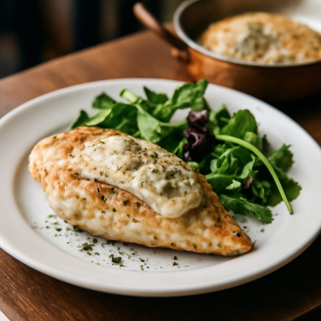 Petto di Pollo al Forno con Brie Low Carb