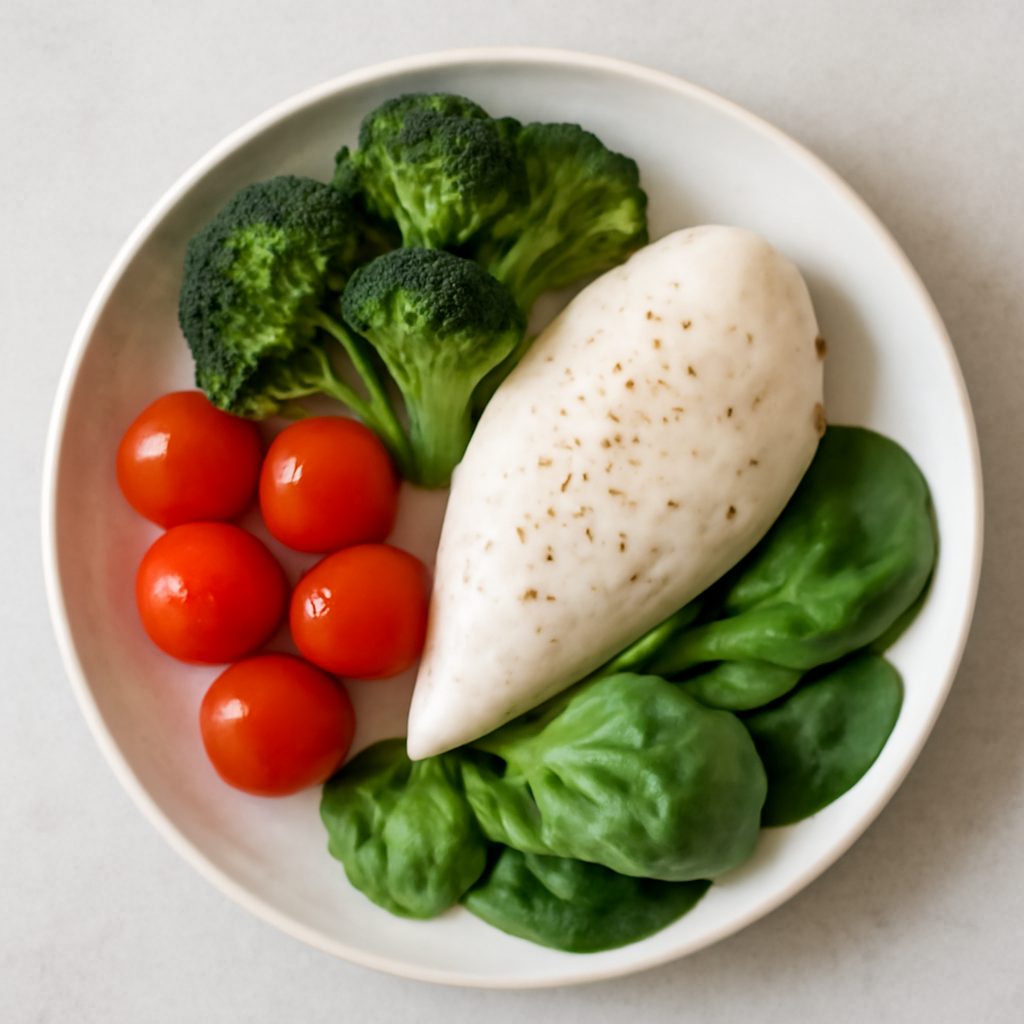Petto di pollo al vapore Low Fat