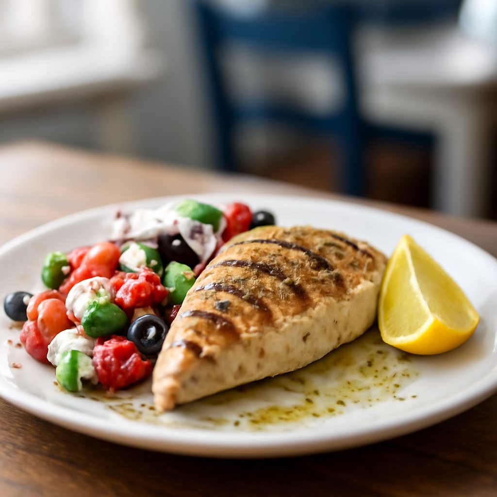 Petto di Pollo alla Greca Light in Teglia