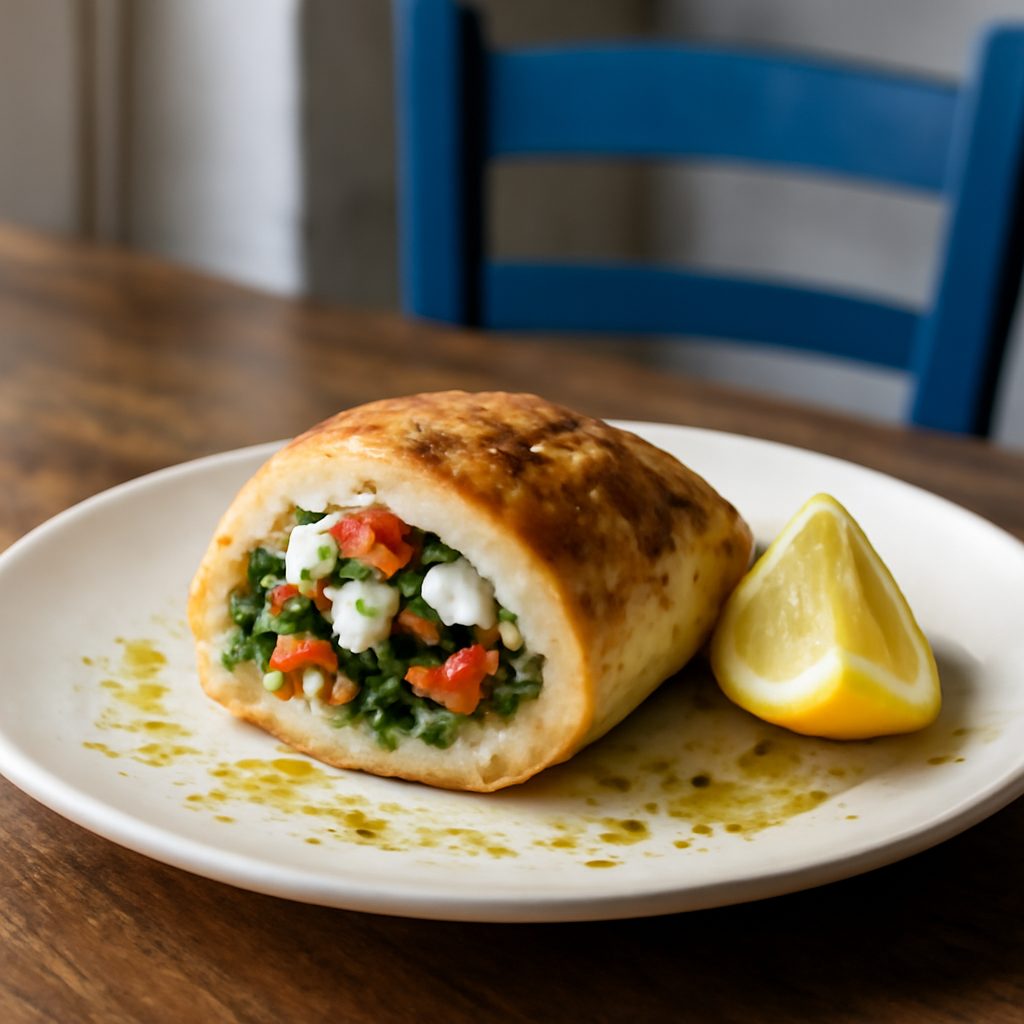 Petto di Pollo Ripieno alla Greca