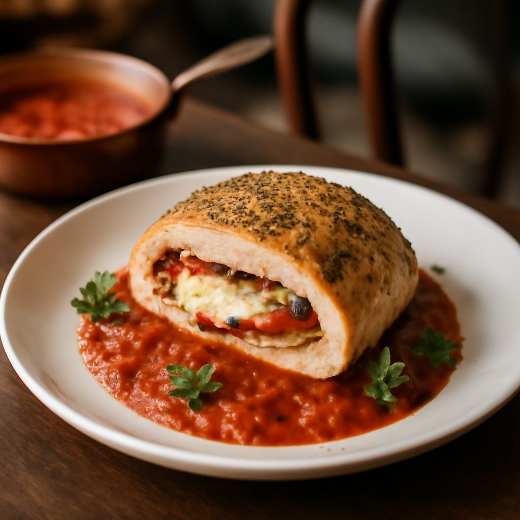Petto di Pollo Ripieno Parmigiana