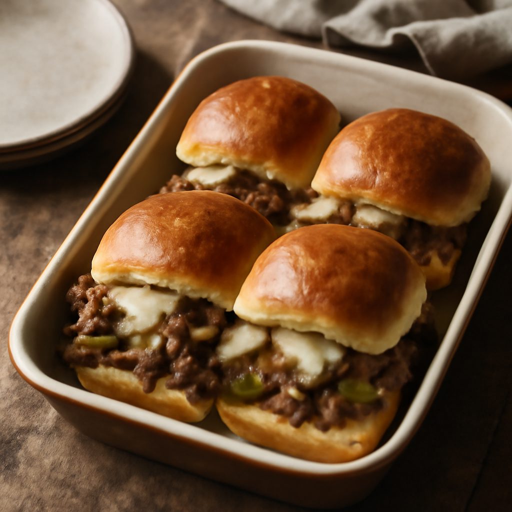 Panini Philly Cheese Steak