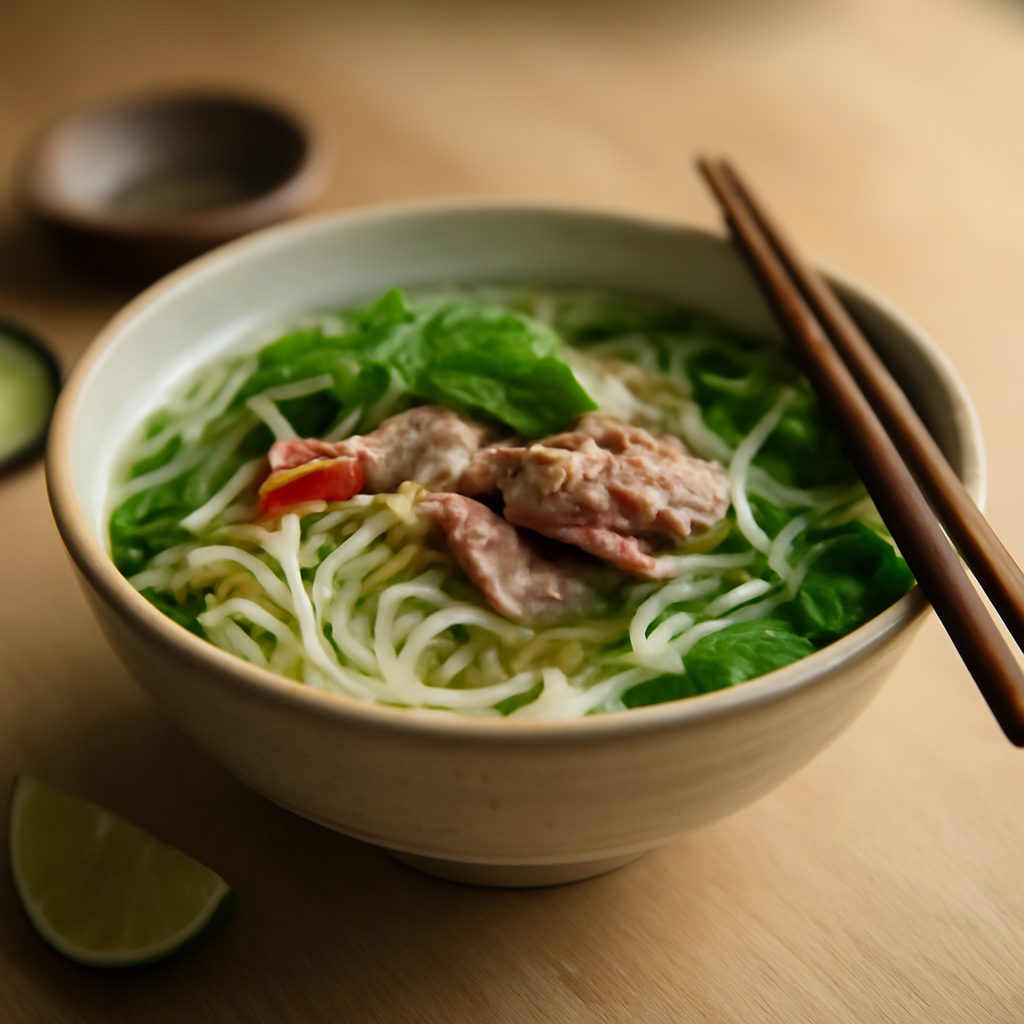 Phở Vietnamita Light - Brodo di Manzo e Riso