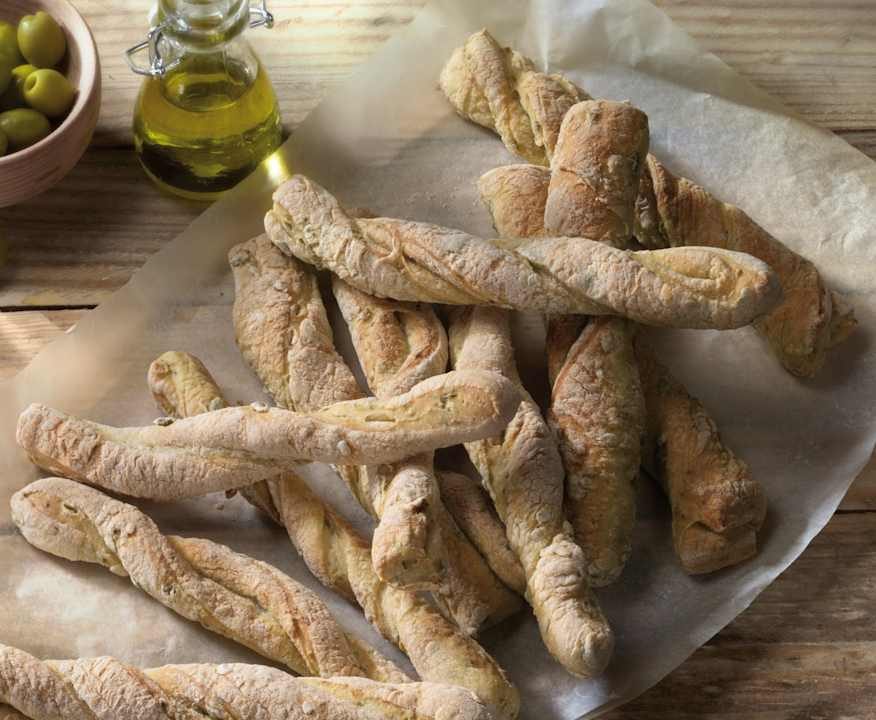 Piccoli filoni alle olive verdi Low Carb