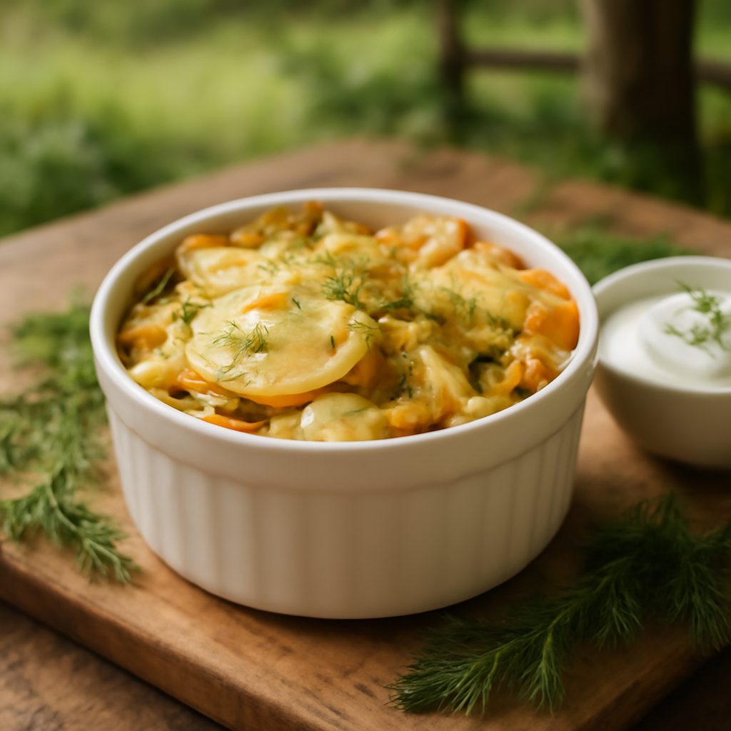 Pierogi Casserole Light Low-Carb