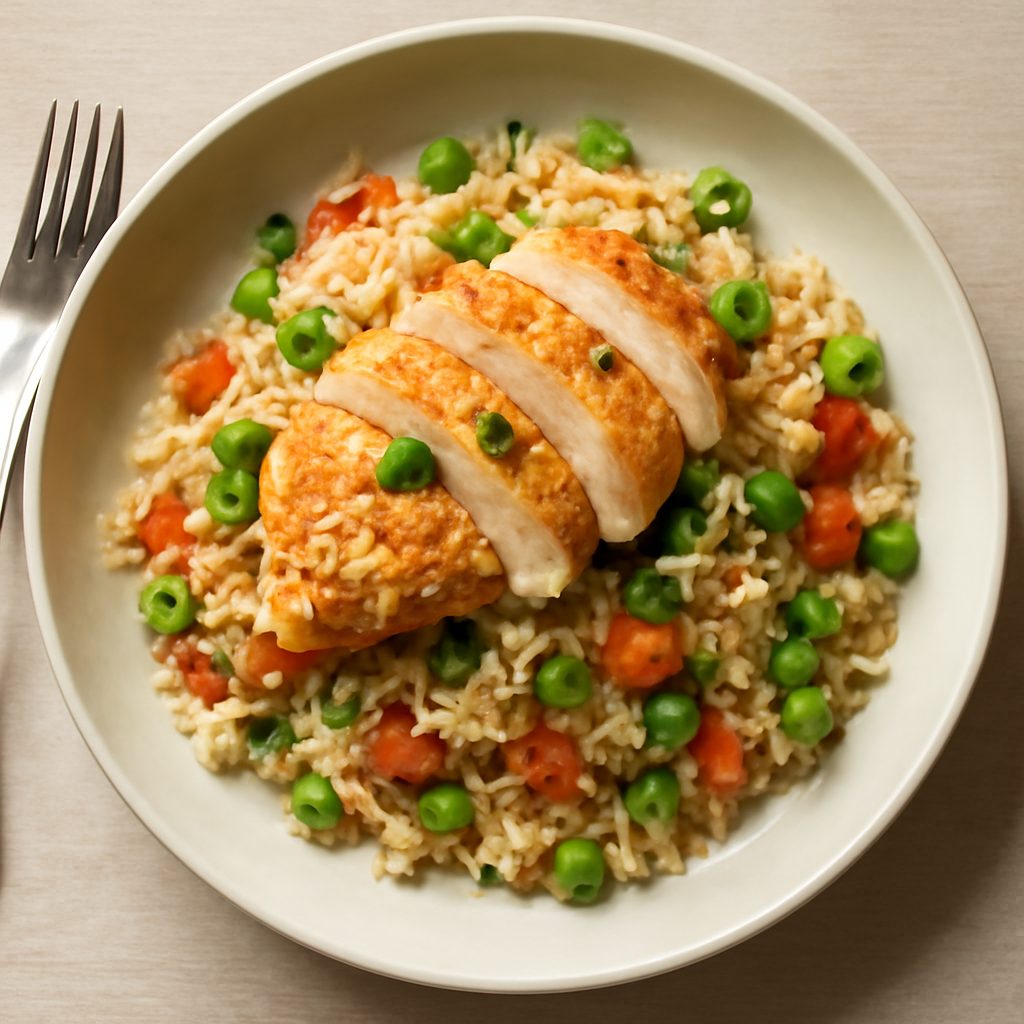 Pilaf di Lenticchie Rosse e Shirataki con Zucche Low Fat