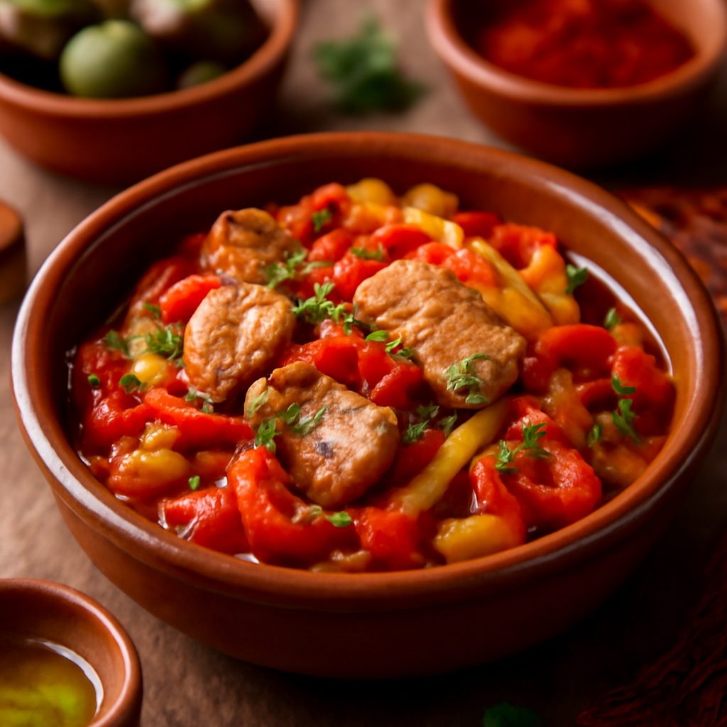 Piperade di Maiale