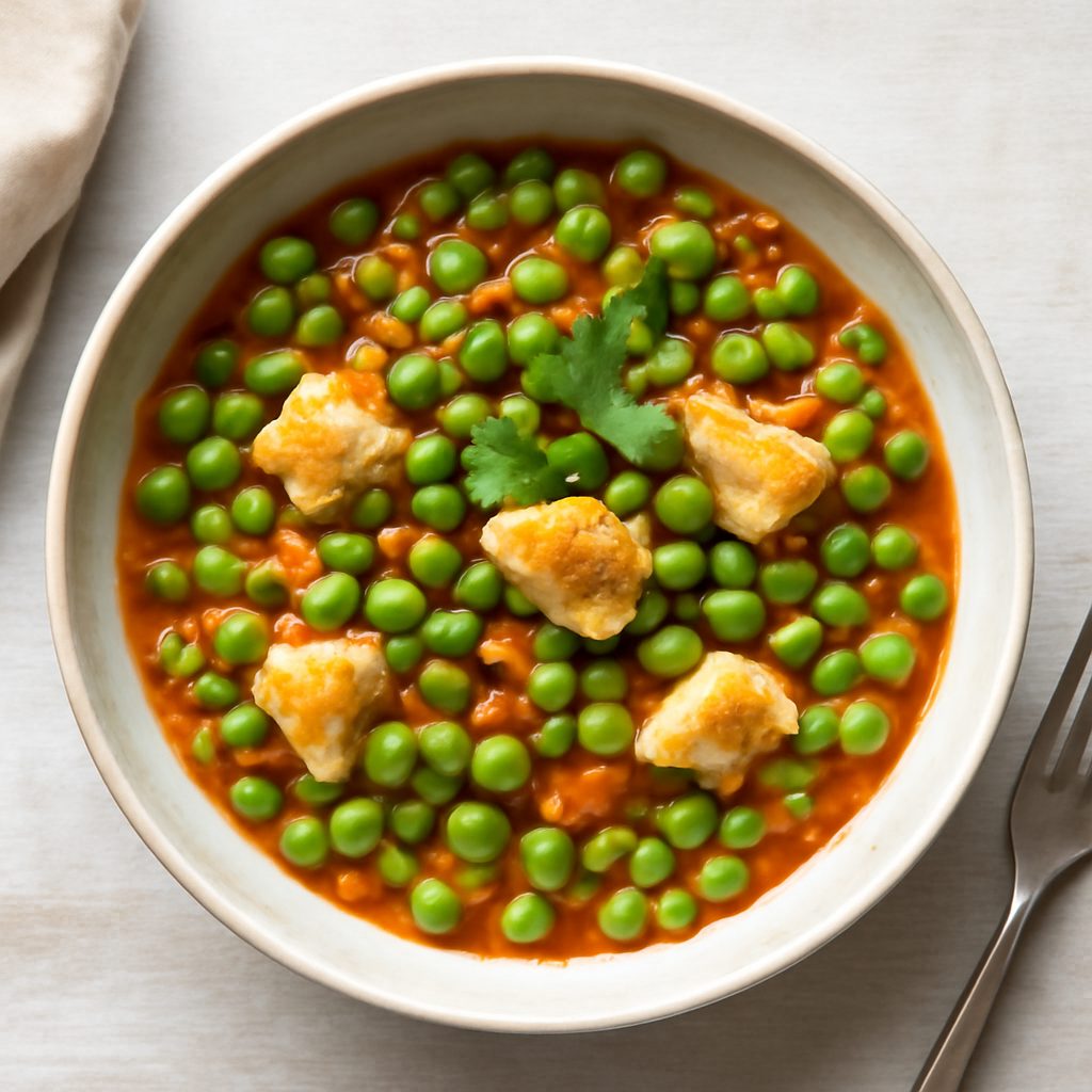 Piselli in umido proteico low-carb