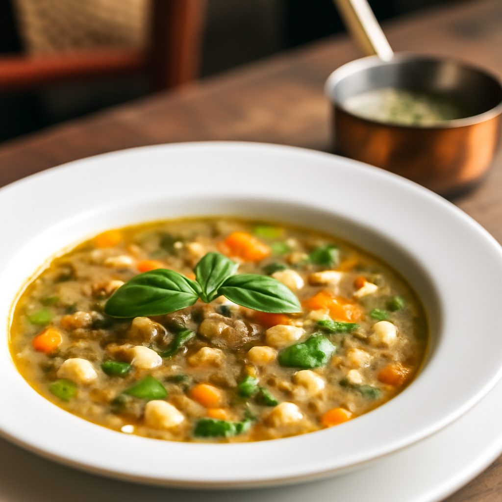 Pistou Soup Light Low-Carb