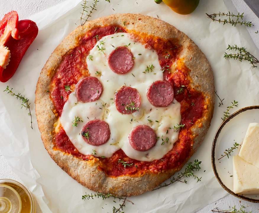 Pizza alle tre farine Low Fat