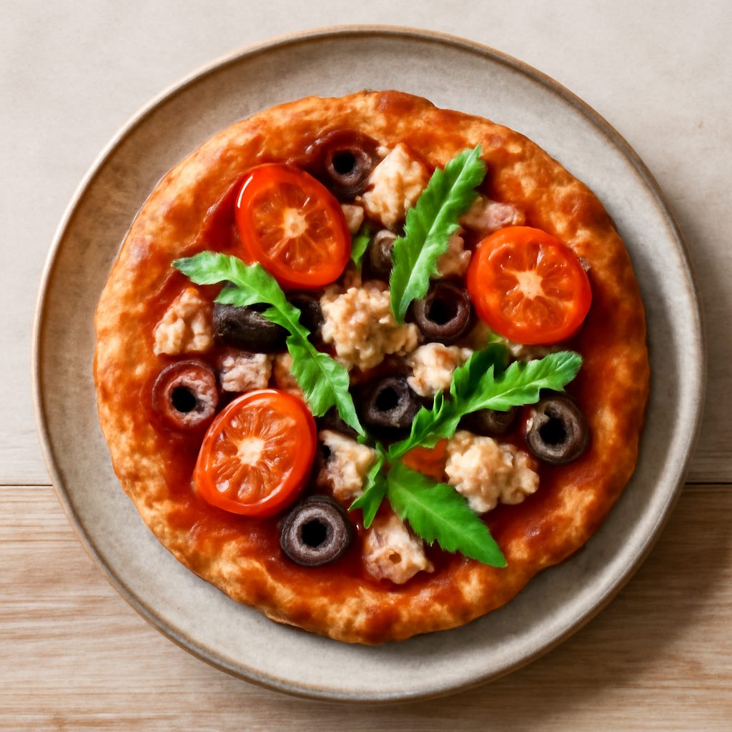 Pizza barese fit ai pomodorini - Monoporzione proteica