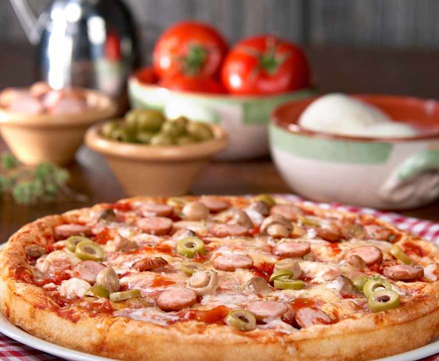 Pizza "come in pizzeria" (senza glutine)