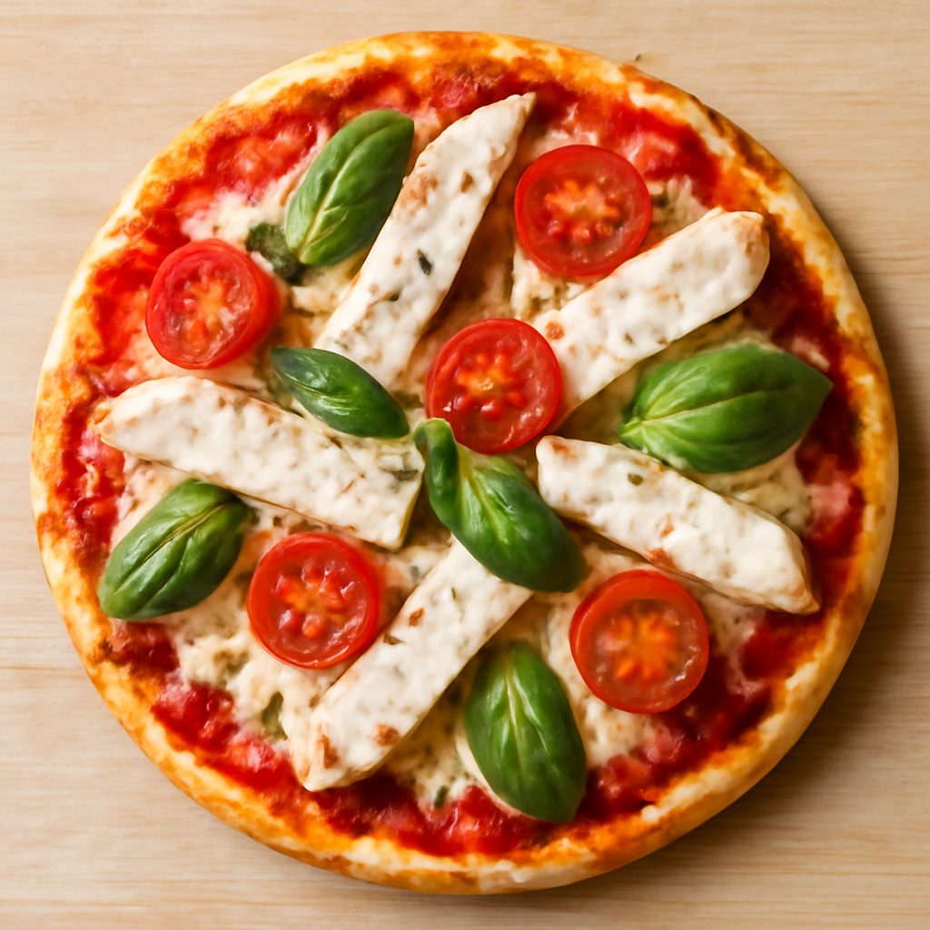 Pizza con Bresaola, Finocchi e Arance Low Fat