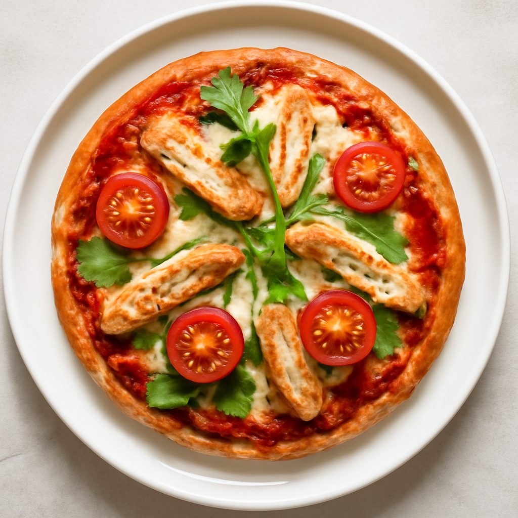 Pizza con Crosta Ripiena di Formaggio
