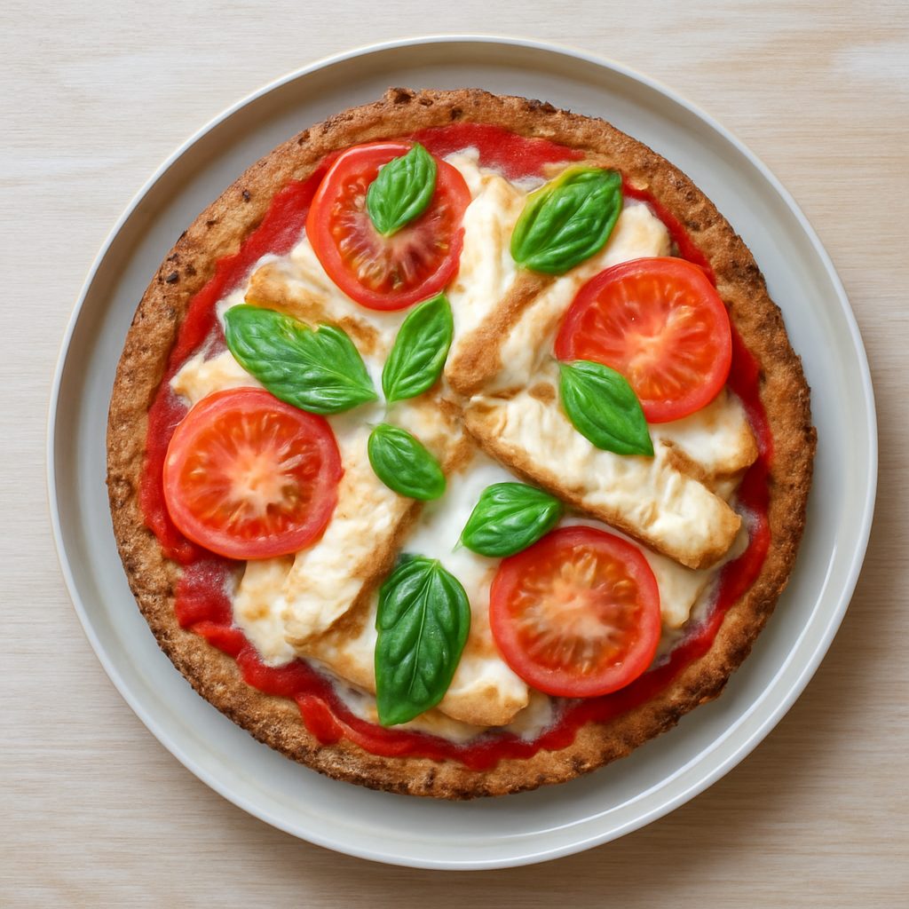 Pizza proteica salsiccia e friarielli low-carb