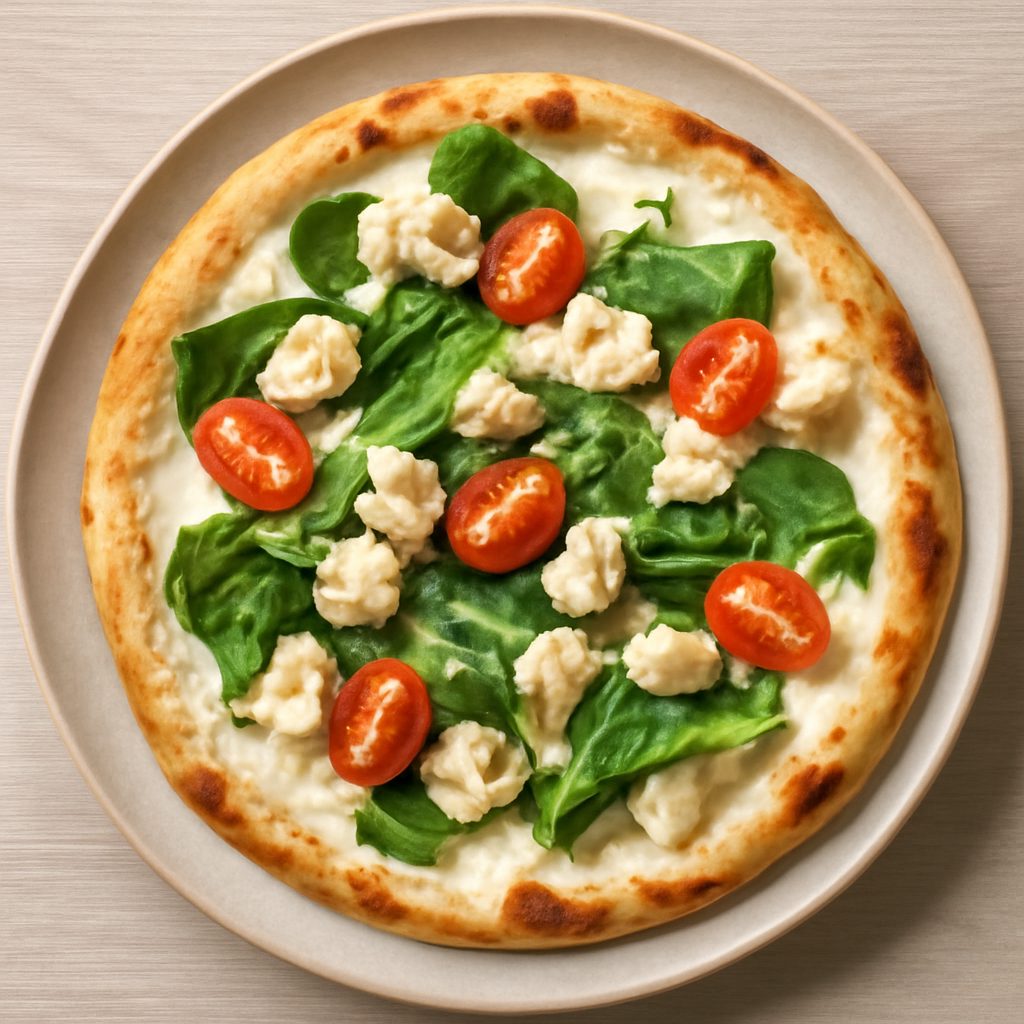 Pizza romana bianca
