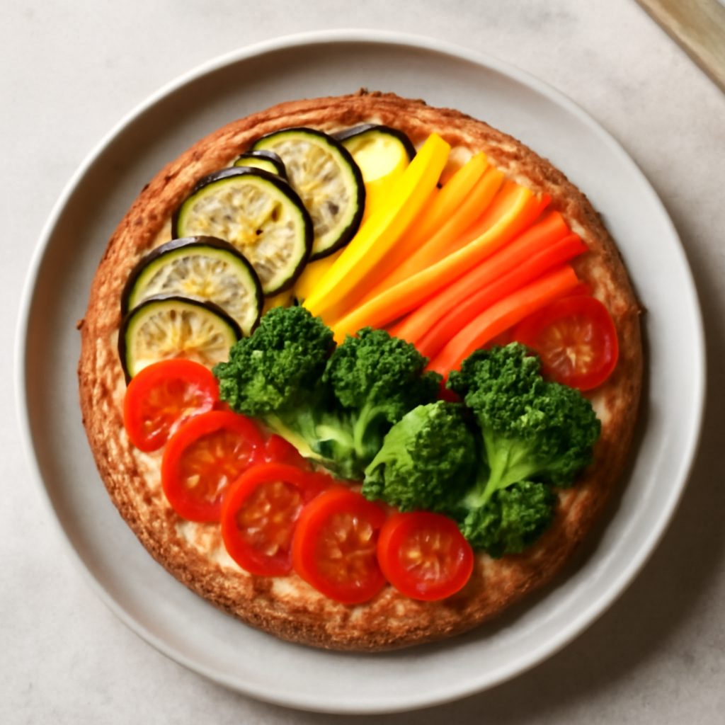 Pizza Vegetariana Arcobaleno