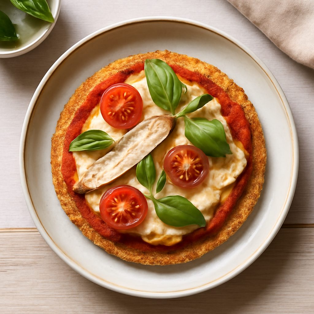 Pizzetta con Mousse di Baccalà