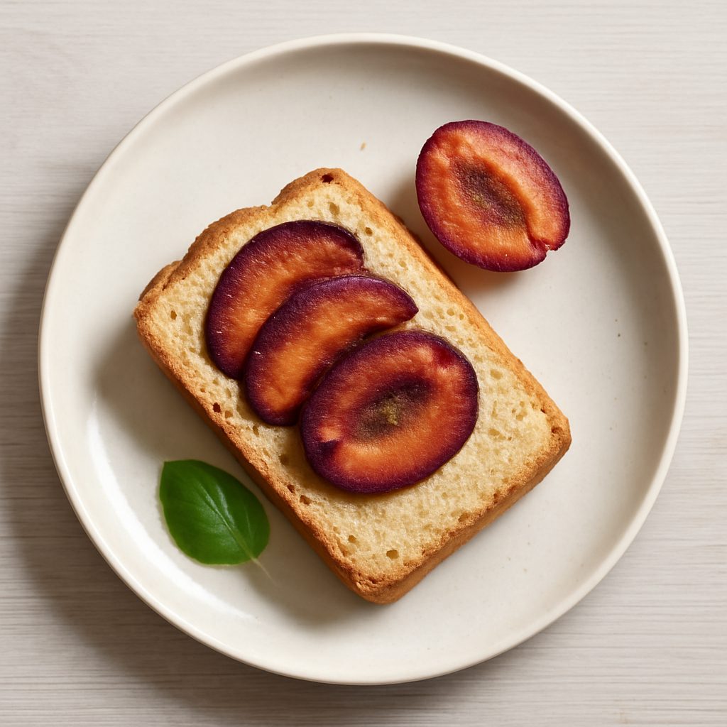 Plum cake con frutta candita