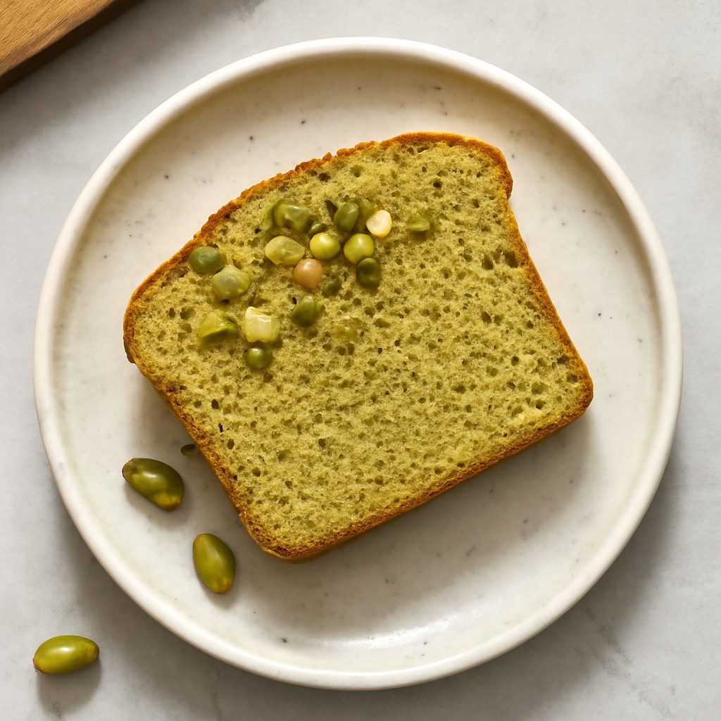 Plumcake al pistacchio proteico con crema al lime low-carb