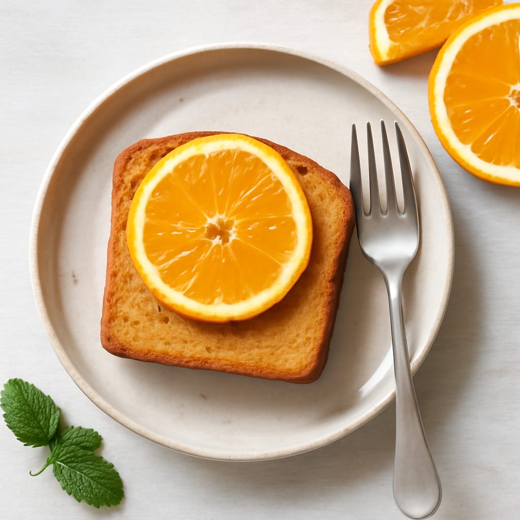 Plumcake all'arancia Proteico Low-Carb
