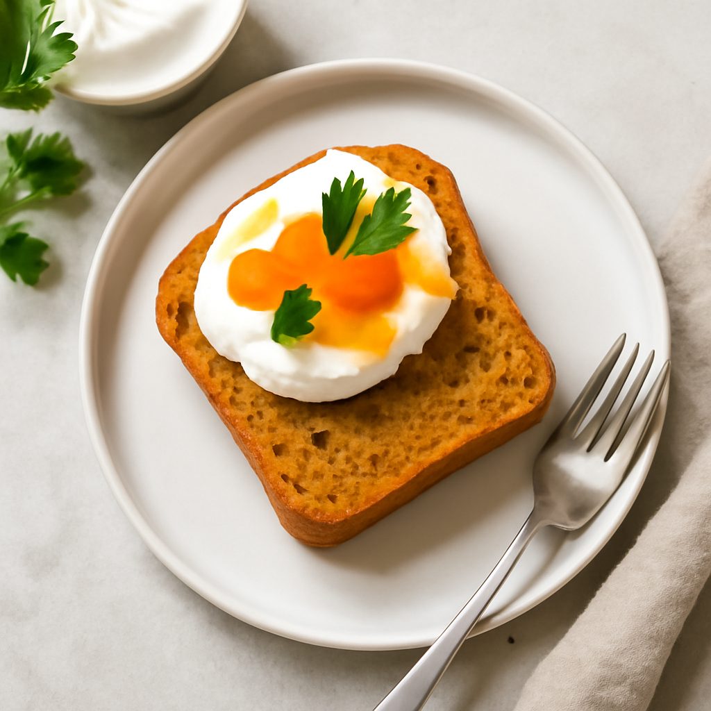 Plumcake alle carote proteico low-carb al Varoma