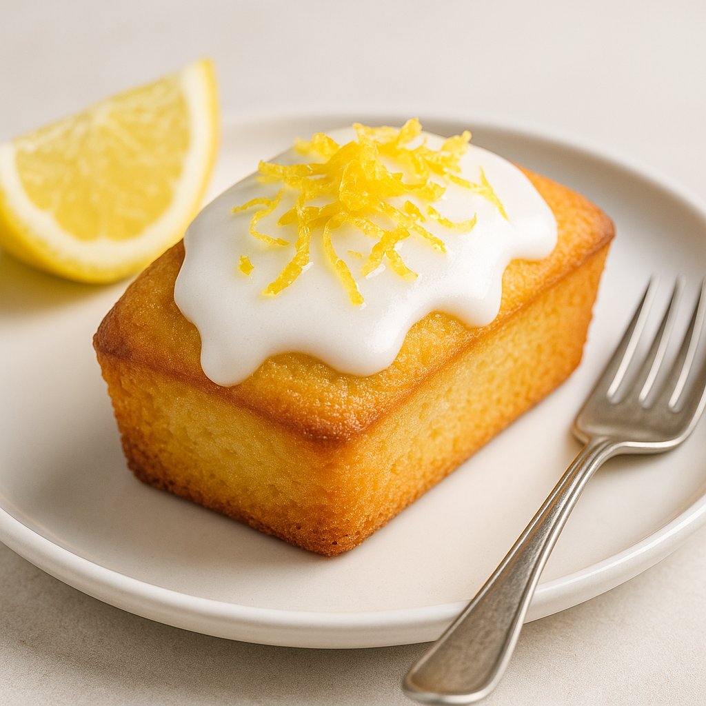 Plumcake allo yogurt e limone monoporzione Low Fat