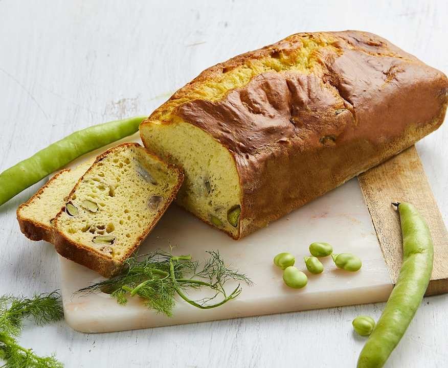 Plumcake fave e finocchietto selvatico Low Carb