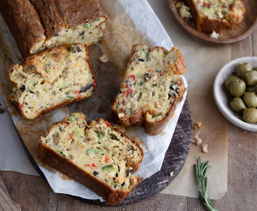 Plumcake mediterraneo formaggio e verdure Protein