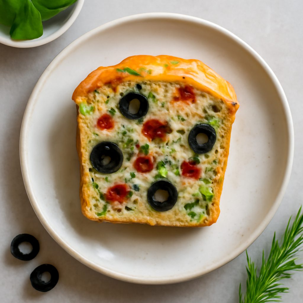 Plumcake Mediterraneo Formaggio e Verdure