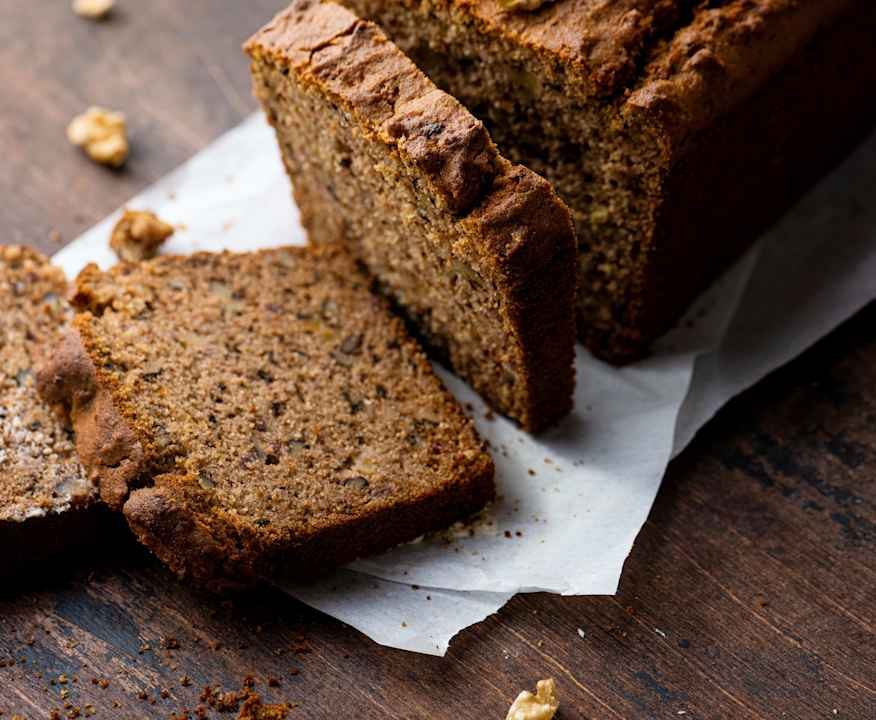 Plumcake mele e datteri senza glutine Low Carb