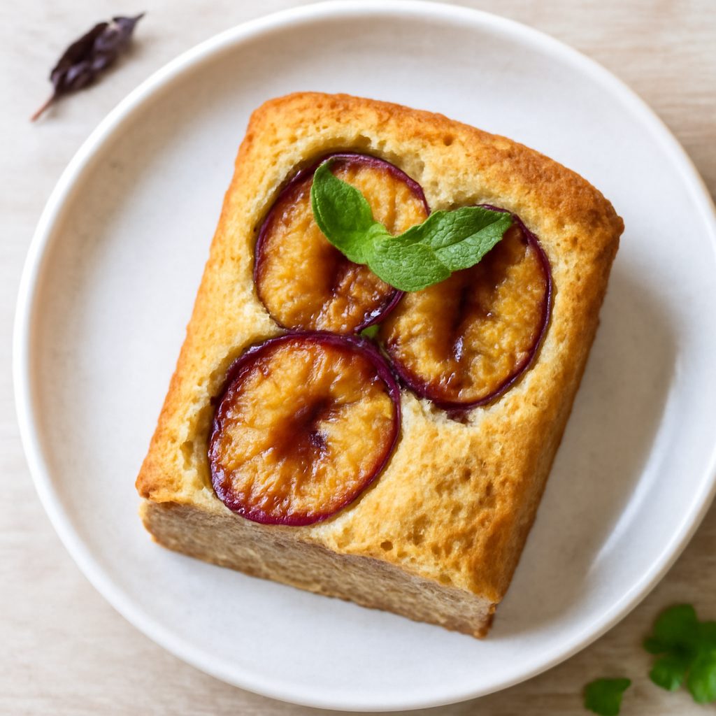Plumcake Cioccolato e Pesche Protein