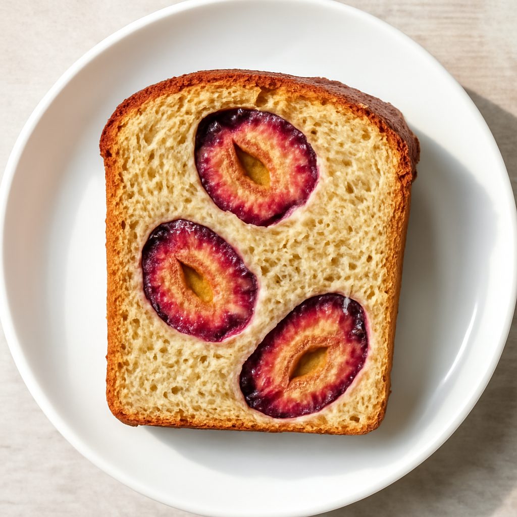 Plumcake con Crema di Fragole