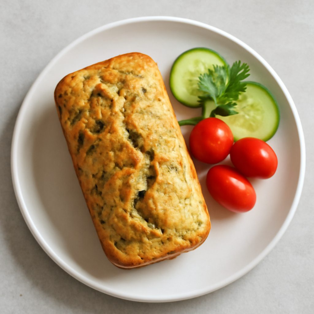 Plumcake salato al tonno proteico low-carb