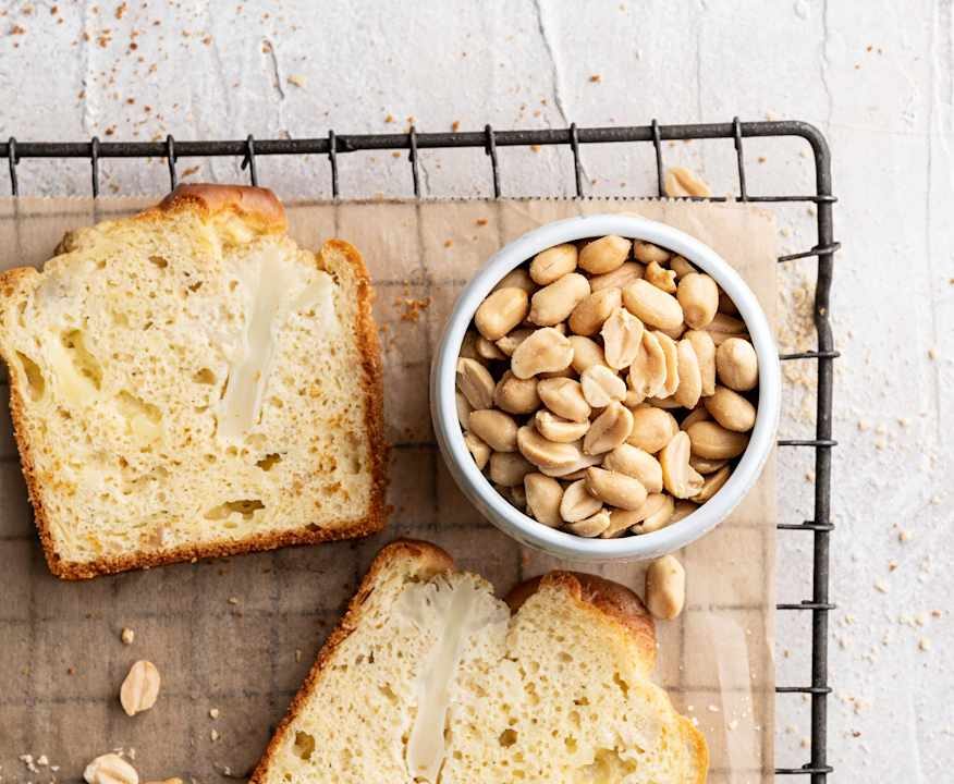 Plumcake salato con cavolfiore e arachidi Protein