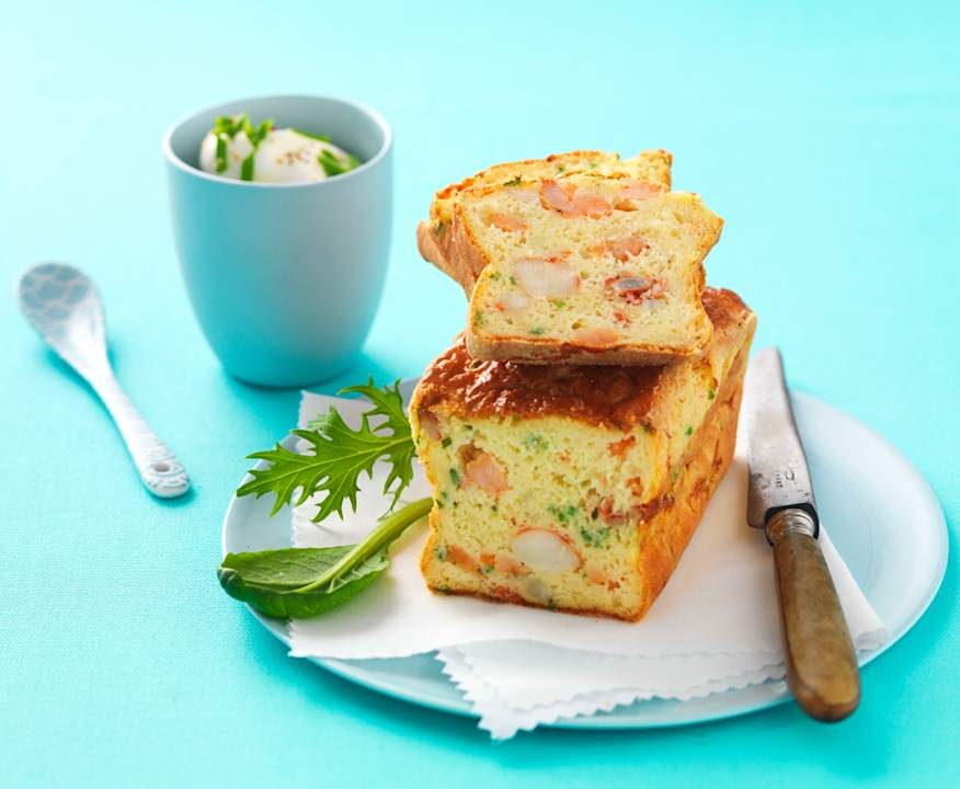 Plumcake salato con polpa di granchio