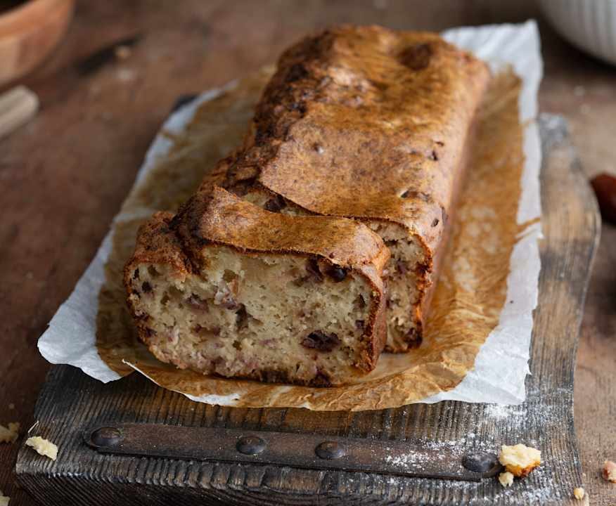 Plumcake salato pancetta e datteri Protein