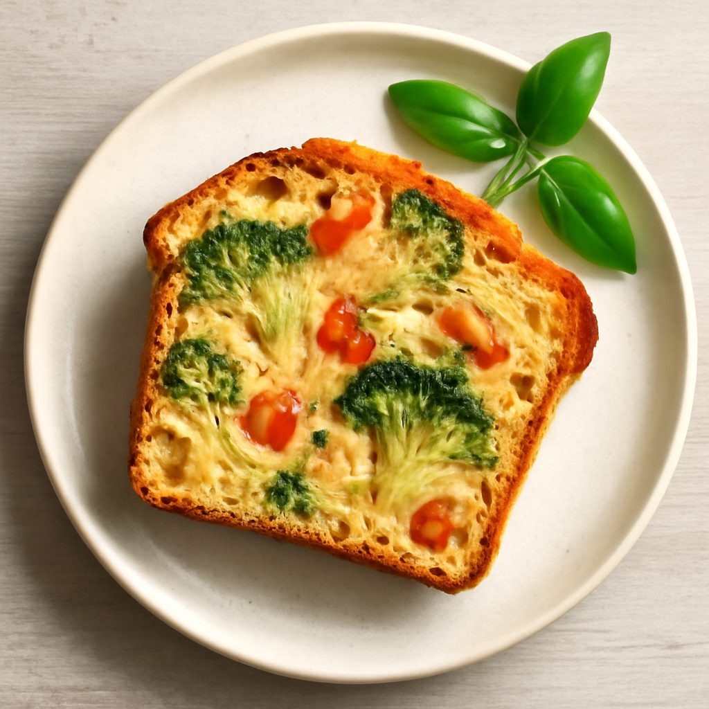 Plumcake salato proteico con cavolfiore e arachidi low-carb