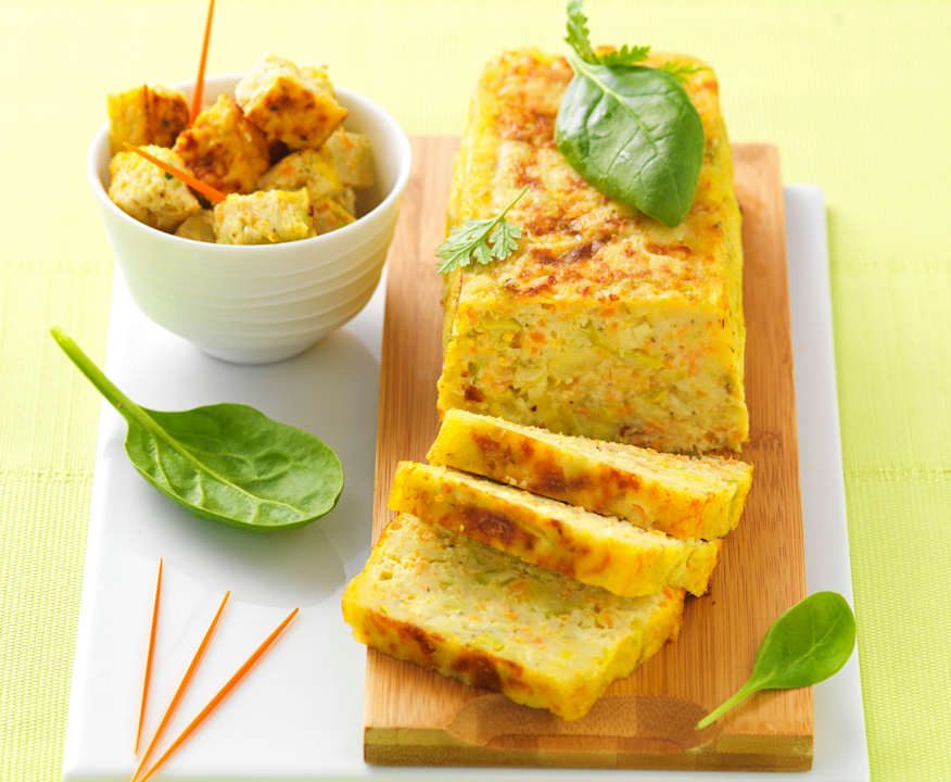 Plumcake salato vegetariano Protein